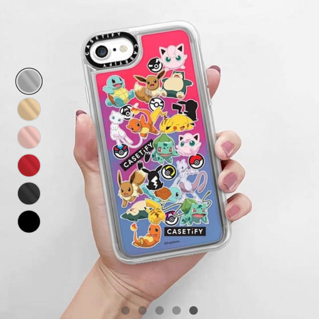 ポケモン(ポケモン)の完売品【CASETiFY】iPhoneケース Pokémon【iPhone 7】 スマホ/家電/カメラのスマホアクセサリー(iPhoneケース)の商品写真