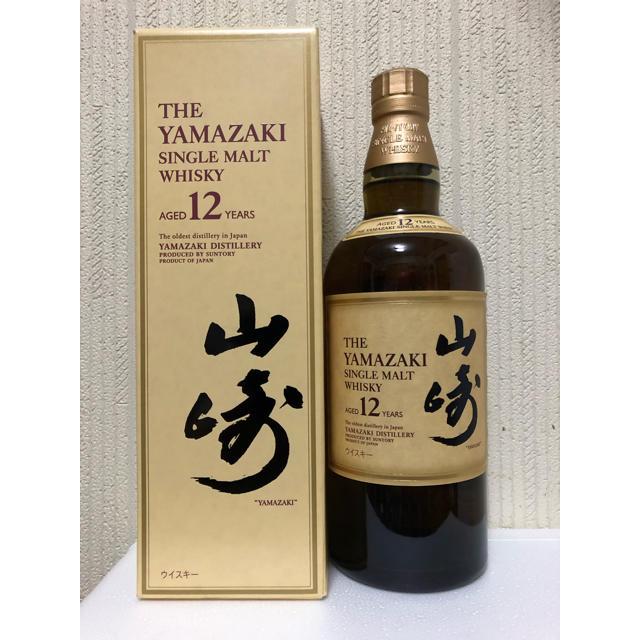 酒山崎12年 サントリー シングルモルトウィスキー