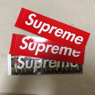 シュプリーム(Supreme)のsupremeステッカー(しおり/ステッカー)