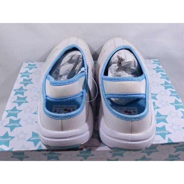 ハローキティ ナースシューズ Sサイズ 22cm程度 白・ブルー レディースの靴/シューズ(スニーカー)の商品写真