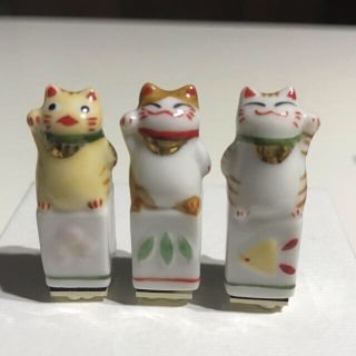 ねこやのはんこ  3種類   猫舎(はんこ)