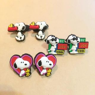 スヌーピー(SNOOPY)の新品 訳あり スヌーピー チャーム(ジビッツ) 6個セット♪ (その他)