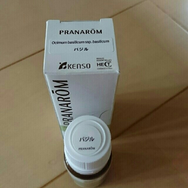 PRANAROM(プラナロム)のプラナロム バジル精油  10ミリ 開封済み コスメ/美容のリラクゼーション(エッセンシャルオイル（精油）)の商品写真