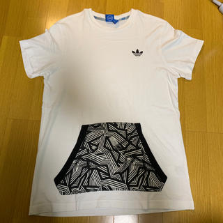 アディダス(adidas)の●adidas originals ポケットつきＴシャツ・大きめL(Tシャツ/カットソー(半袖/袖なし))