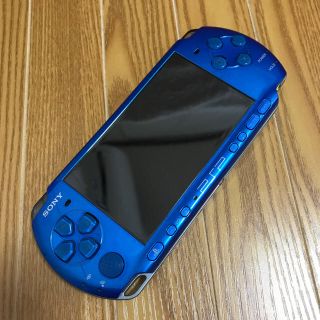 プレイステーション(PlayStation)のPSP ブルー(携帯用ゲーム機本体)