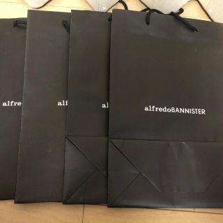 アルフレッドバニスター(alfredoBANNISTER)のショッパー(ショップ袋)