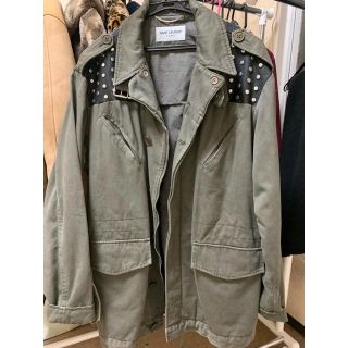 サンローラン(Saint Laurent)のサンローラン Saint laurent ミリタリージャケット(ミリタリージャケット)