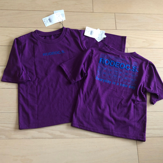 ロデオクラウンズワイドボウル(RODEO CROWNS WIDE BOWL)の新品 ロデオキッズL Tシャツ(Tシャツ/カットソー)