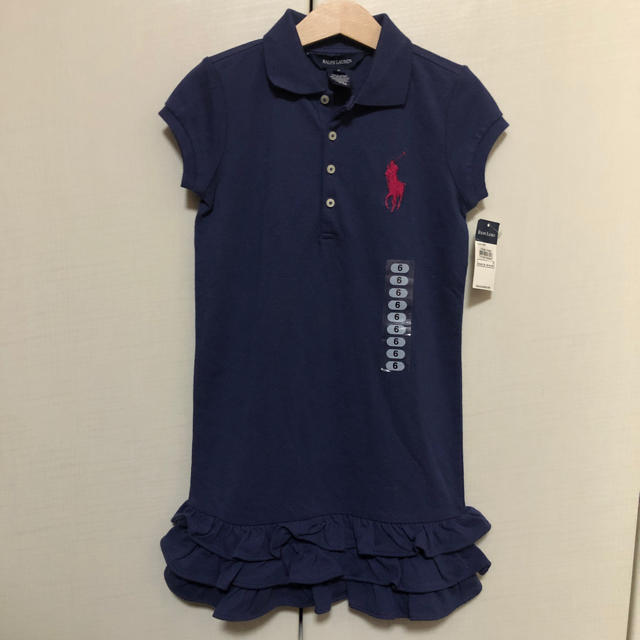 Ralph Lauren(ラルフローレン)の新品 ラルフローレン ワンピース 6 キッズ/ベビー/マタニティのキッズ服女の子用(90cm~)(ワンピース)の商品写真