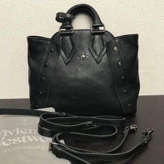 ヴィヴィアンウエストウッド(Vivienne Westwood)のヴィヴィアンウエストウッド　ハンドバッグ　3way　美品！　黒(ハンドバッグ)