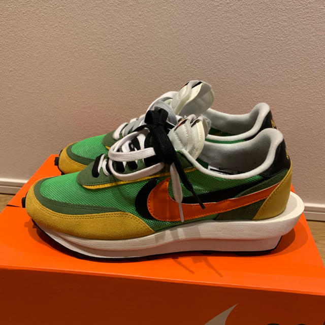 【美品】NIKE Sacai LD Waffle 28.5cm グリーンメンズ