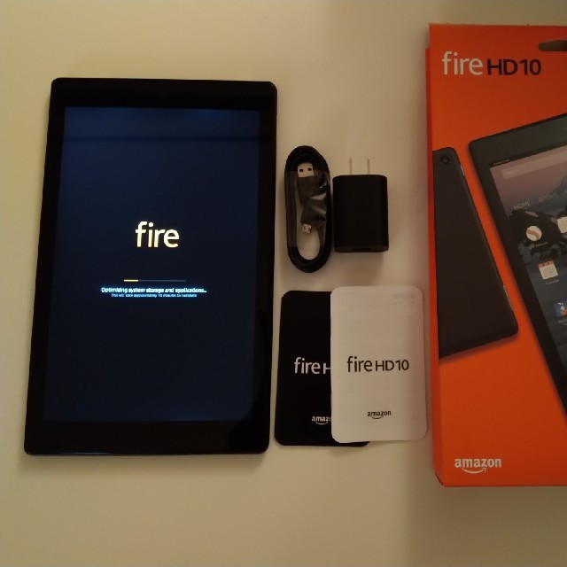新型 Kindle fire HD 10 32GB Alexa対応 美品