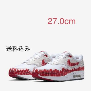 ナイキ(NIKE)のAIR MAX 1 SKETCH TO SHELF  赤(スニーカー)