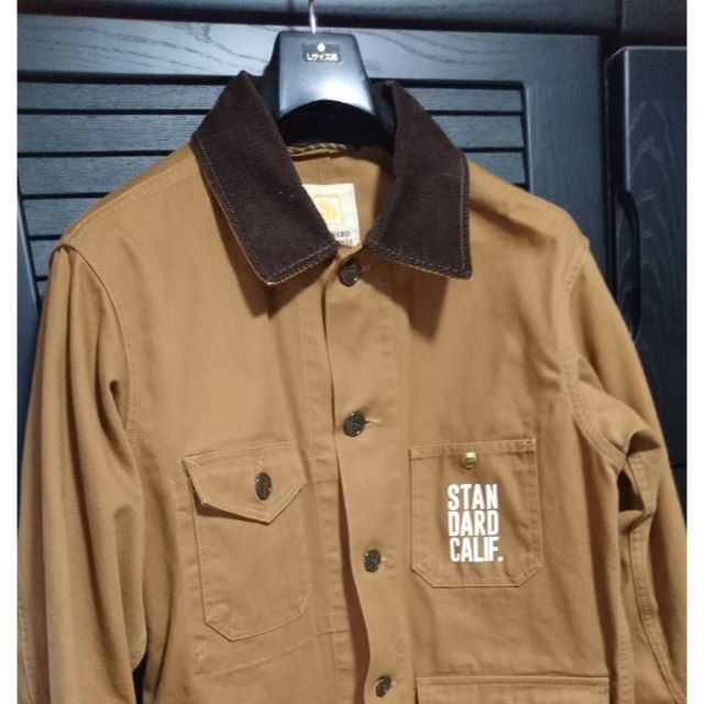 アウター STANDARD カバーオール ブラウン Lの通販 by jimmy's shop
