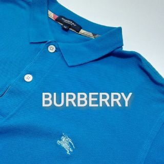 バーバリー(BURBERRY)のBURBERRY LONDON 半袖  ワンポイント ポロシャツ(ポロシャツ)