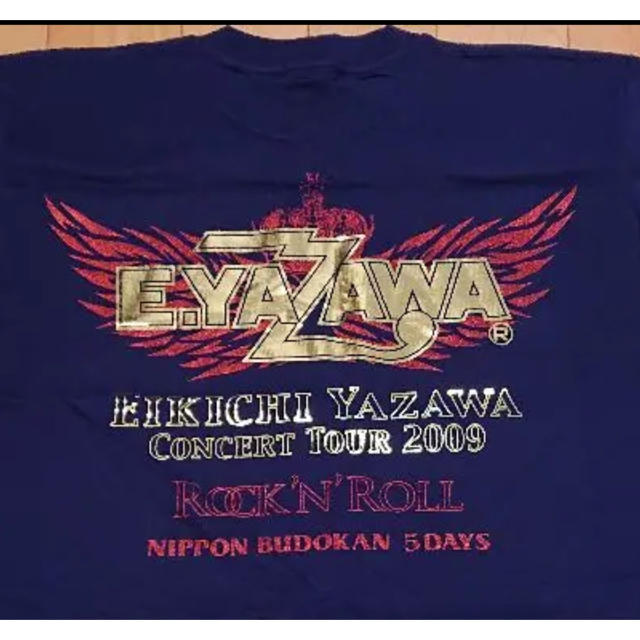 矢沢永吉 Tシャツ ROCK'N ROLL in 武道館 2009 当時物 M