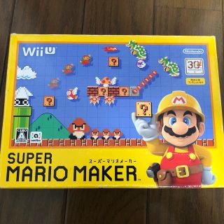 ウィーユー(Wii U)のWiiU 限定生産 スーパーマリオメーカー ソフト(家庭用ゲームソフト)