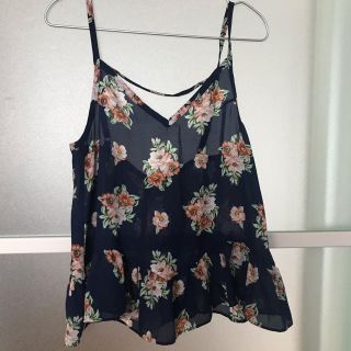 マウジー(moussy)のmoussy＊花柄キャミ zara (キャミソール)