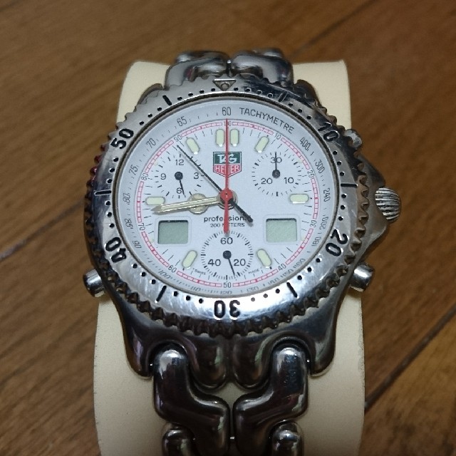 【即日発送】 HEUER TAG プロフェッショナル ジャンク セナモデル 腕時計(デジタル)