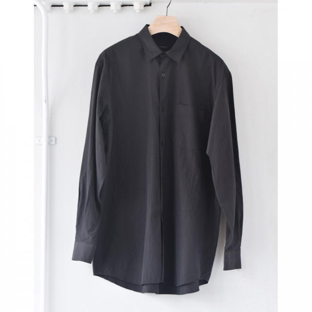 【19ss】comoli シャツ ブラック サイズ 1 【完売品】black