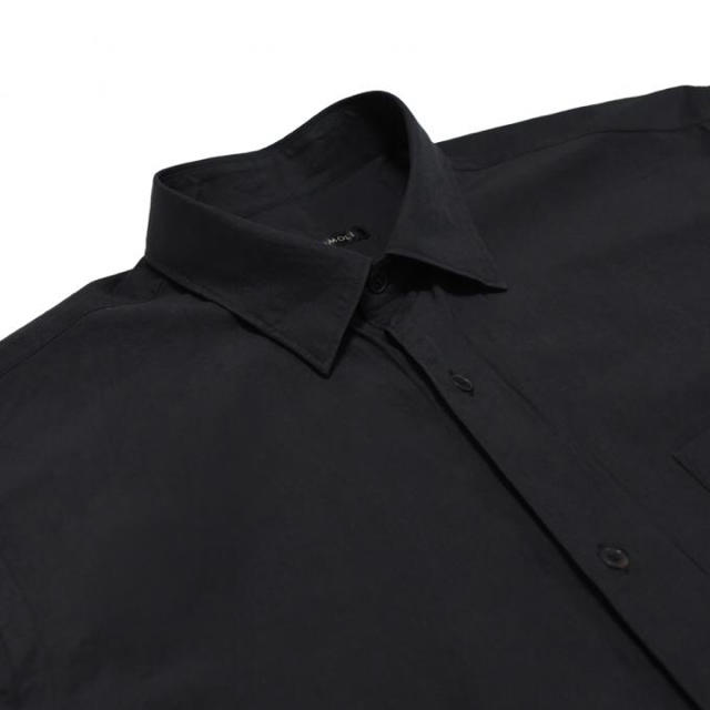 【19ss】comoli シャツ ブラック サイズ 1 【完売品】black 1
