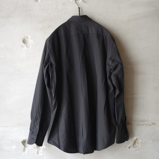 【19ss】comoli シャツ ブラック サイズ 1 【完売品】black 3