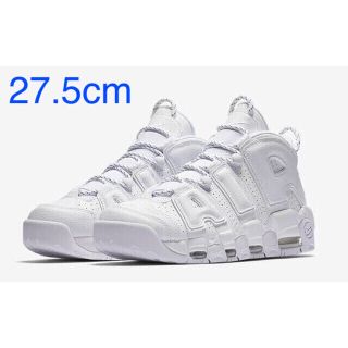 ナイキ(NIKE)のAIR MORE UPTEMPO Triple White(スニーカー)