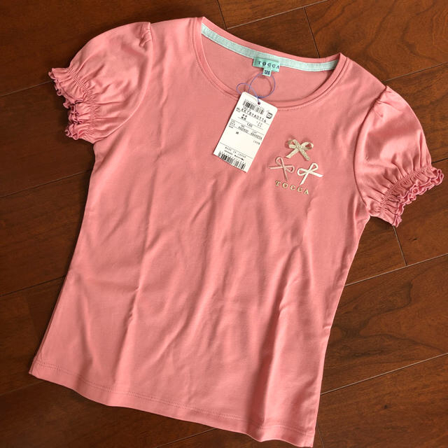 TOCCA(トッカ)の☆TOCCA リボンＴシャツ キッズ/ベビー/マタニティのキッズ服女の子用(90cm~)(Tシャツ/カットソー)の商品写真