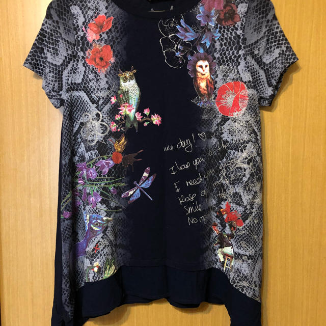 DESIGUAL(デシグアル)のカットソー Mサイズ レディースのトップス(カットソー(半袖/袖なし))の商品写真