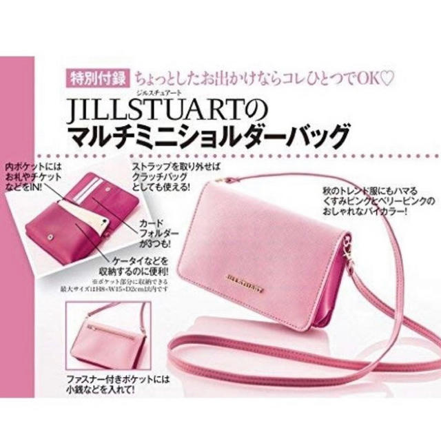 JILLSTUART(ジルスチュアート)の【新品未使用】美人百花 雑誌付録  レディースのバッグ(ショルダーバッグ)の商品写真