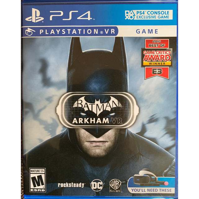 Playstation Vr バットマン アーカム Vr 並行輸入品 の通販 By Tobey S Shop プレイステーションヴィーアールならラクマ