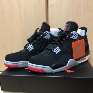 ナイキ(NIKE)の27.5 NIKE AIR JORDAN 4 RETRO OG BRED(スニーカー)