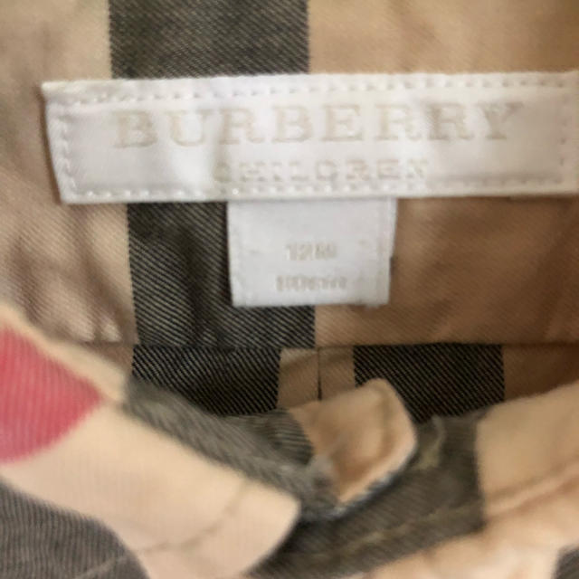 BURBERRY(バーバリー)のバーバリーノバチェックシャツ80 キッズ/ベビー/マタニティのベビー服(~85cm)(シャツ/カットソー)の商品写真