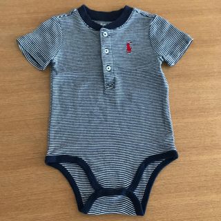 ラルフローレン(Ralph Lauren)のラルフローレン ベビー ロンパース ボーダー 9M(ロンパース)