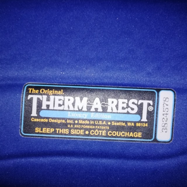 THERMAREST(サーマレスト)のjunpさま専用　アウトドア用マットレス　Therm-a-Rest スポーツ/アウトドアのアウトドア(寝袋/寝具)の商品写真