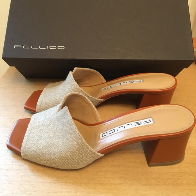 PELLICO ルネッタ　サンダルフラット　38 1/2