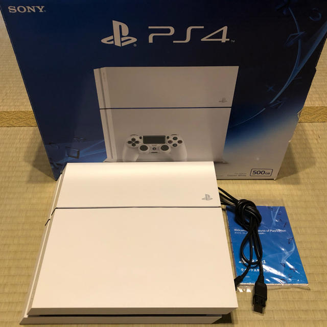 PS4 プレイステーション4 500GB CUH-1200 Gホワイト家庭用ゲーム機本体