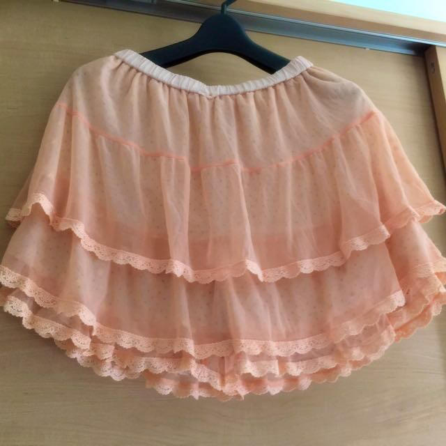 franche lippee(フランシュリッペ)のドット&レース キュロット レディースのパンツ(キュロット)の商品写真