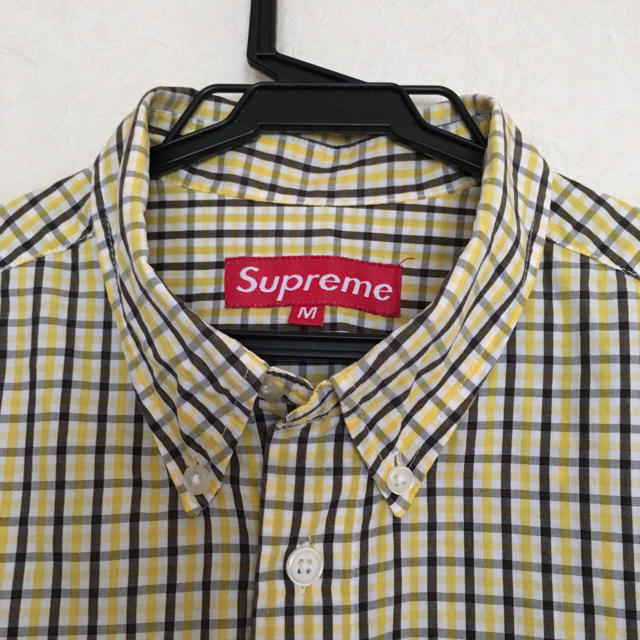 Supreme - supreme ギンガムチェックシャツ 半袖 Mの通販 by cocco's shop｜シュプリームならラクマ