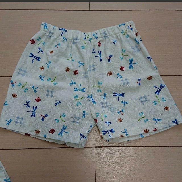 甚平 95センチ 男の子 POINT HIRO キッズ/ベビー/マタニティのキッズ服男の子用(90cm~)(甚平/浴衣)の商品写真