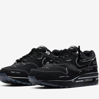 ナイキ(NIKE)の27㎝(US9)AIR MAX 1  SKETCH TO SHELF BLACK(スニーカー)