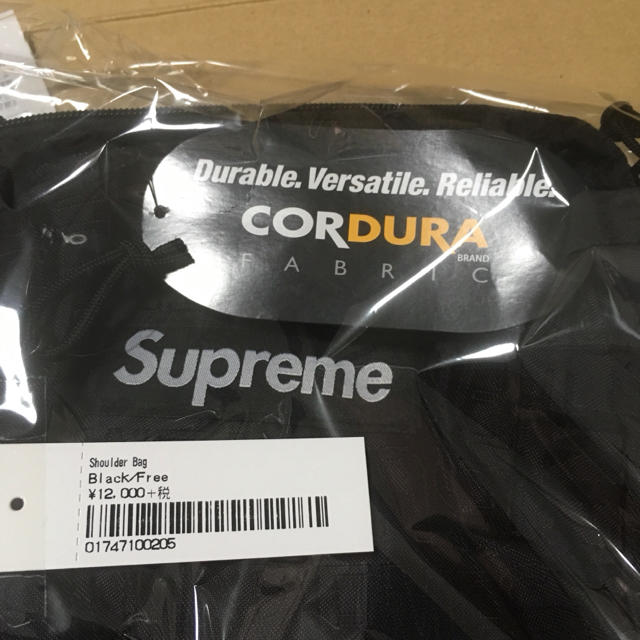 supreme 19ss Shoulder Bag black 2