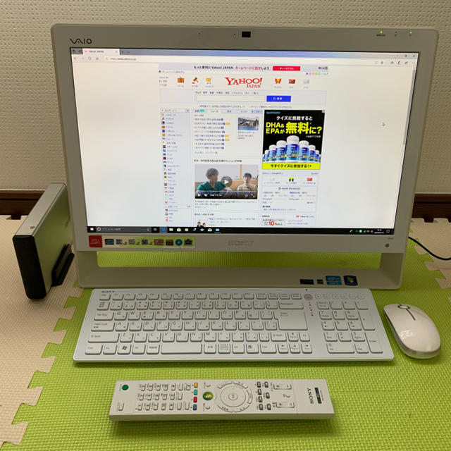 SONY(ソニー)のVAIO VPCJ229FJ 高性能PC i7 8GB W録画 テレビ スマホ/家電/カメラのPC/タブレット(デスクトップ型PC)の商品写真