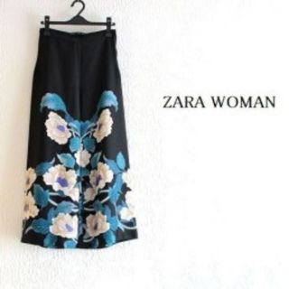 ザラ(ZARA)のZARA　和柄　ワイドパンツ(カジュアルパンツ)