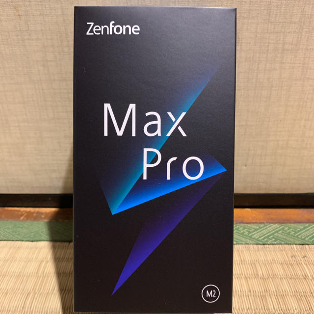Zenfone MaxPro M2　ZB631KL 64GB ミッドナイトブルー