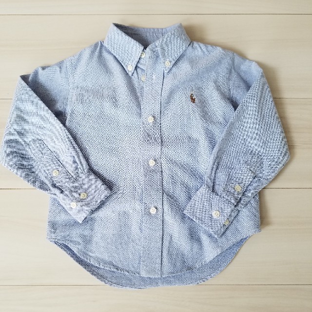 POLO RALPH LAUREN(ポロラルフローレン)のラルフローレン　シャツ2t キッズ/ベビー/マタニティのキッズ服男の子用(90cm~)(ブラウス)の商品写真