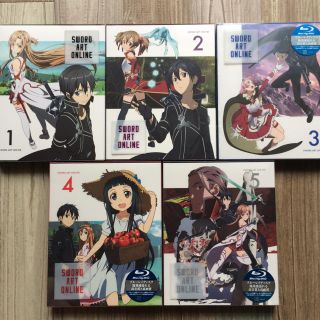 カドカワショテン(角川書店)のソードアートオンライン Blu-ray１巻〜８巻セット(アニメ)