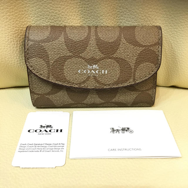 COACH F52852 シグネチャー  キーケース  レディース 未使用