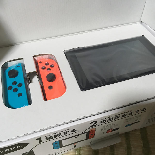 クーポン付き 新品未使用 任天堂スイッチ本体 - 家庭用ゲーム機本体