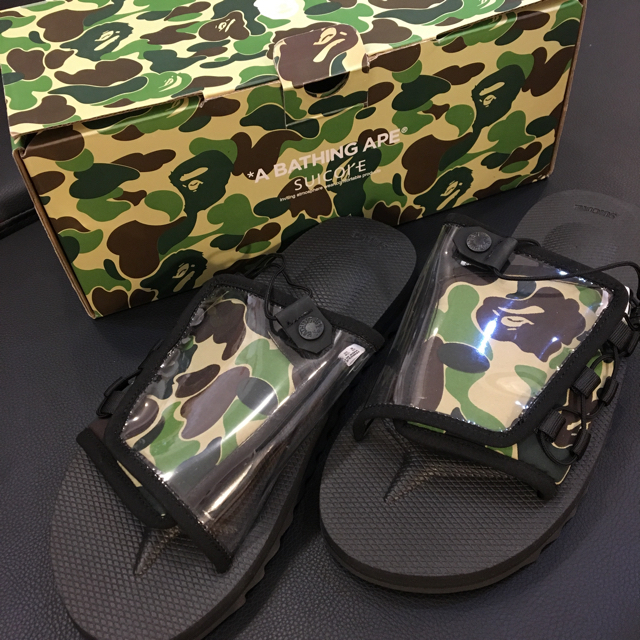 A BATHING APE(アベイシングエイプ)の国内正規品 A BATHING APE BAPE x SUICOKE/ DAO メンズの靴/シューズ(サンダル)の商品写真